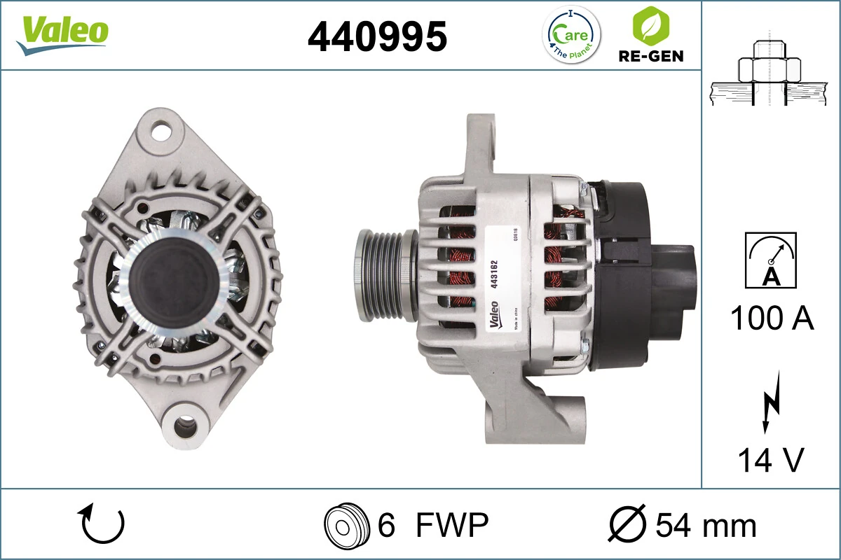 Generaator VALEO 440995