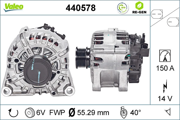 Generaator VALEO 440578