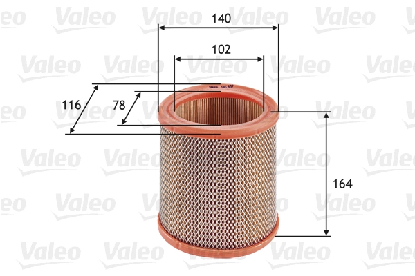 Õhufilter VALEO 585602