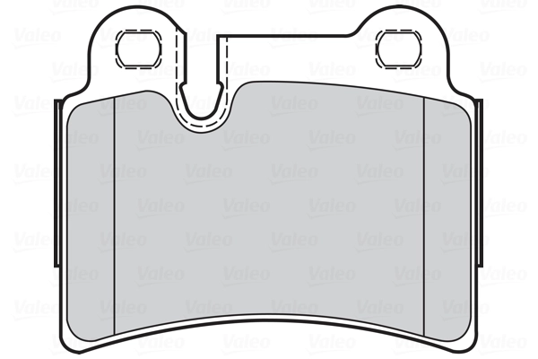 Piduriklotsi komplekt, ketaspidur VALEO 302284