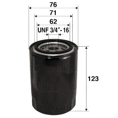 Õlifilter VALEO 586038