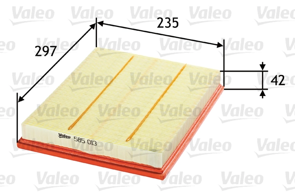 Õhufilter VALEO 585013