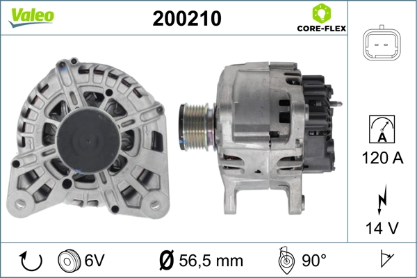 Generaator VALEO 200210