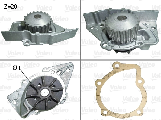 Veepump, mootori jahutus VALEO 506117