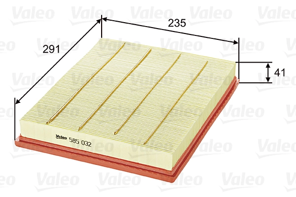 Õhufilter VALEO 585032