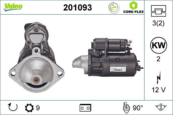 Starter VALEO 201093