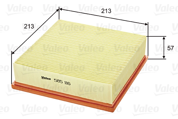 Õhufilter VALEO 585116