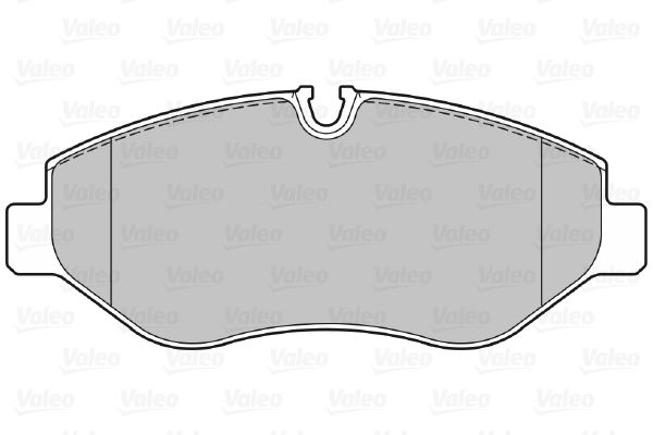 Piduriklotsi komplekt, ketaspidur VALEO 301882
