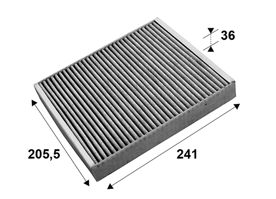 Filter, salongiõhk VALEO 715659
