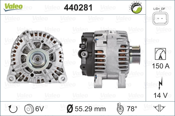 Generaator VALEO 440281