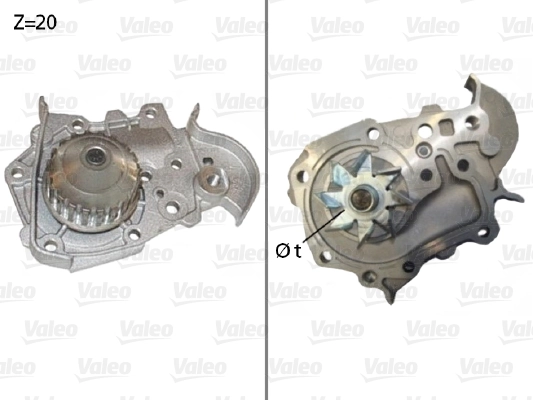 Veepump, mootori jahutus VALEO 506573