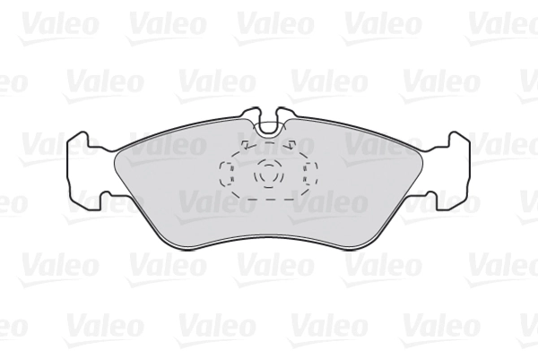 Piduriklotsi komplekt, ketaspidur VALEO 301046