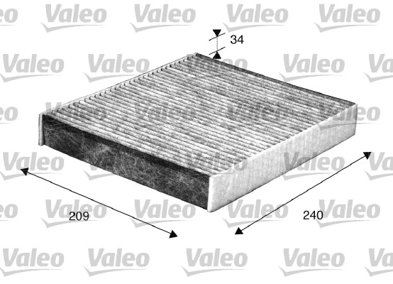 Filter, salongiõhk VALEO 698883