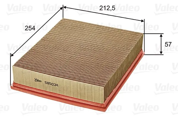 Õhufilter VALEO 585034