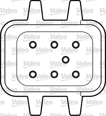 Aknatõstuk VALEO 850306