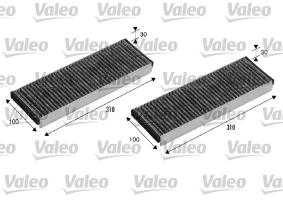 Filter, salongiõhk VALEO 715501