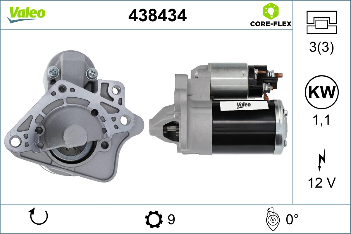 Starter VALEO 438434