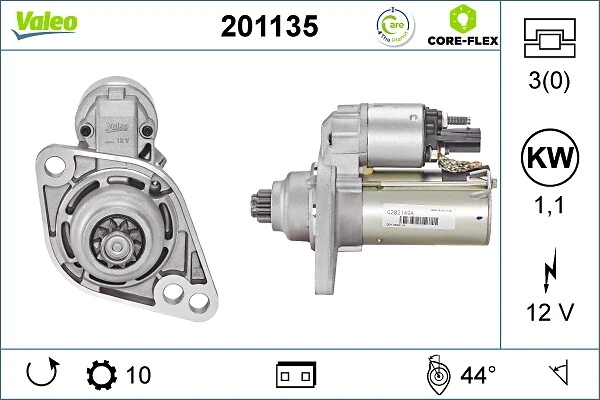 Starter VALEO 201135