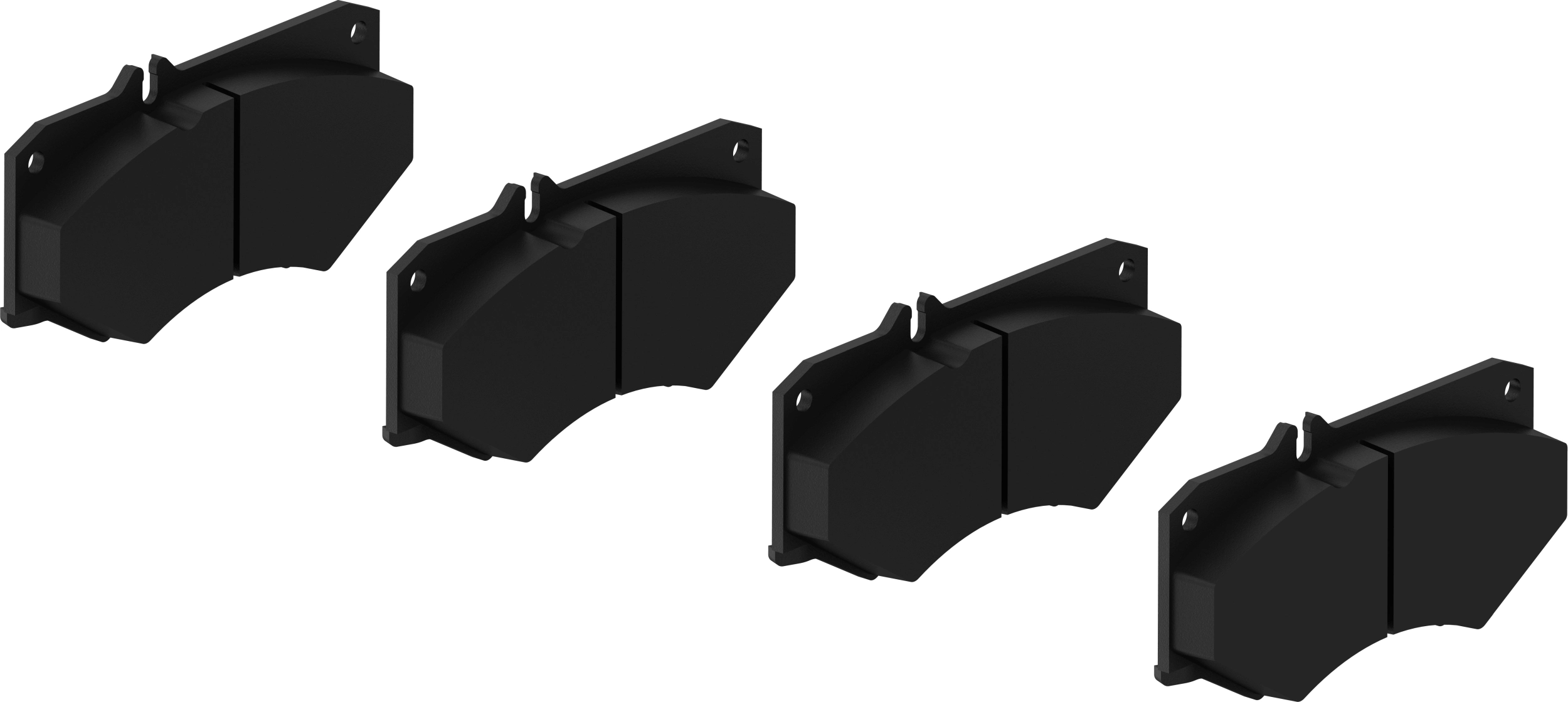 Piduriklotsi komplekt, ketaspidur WABCO 12999290VT