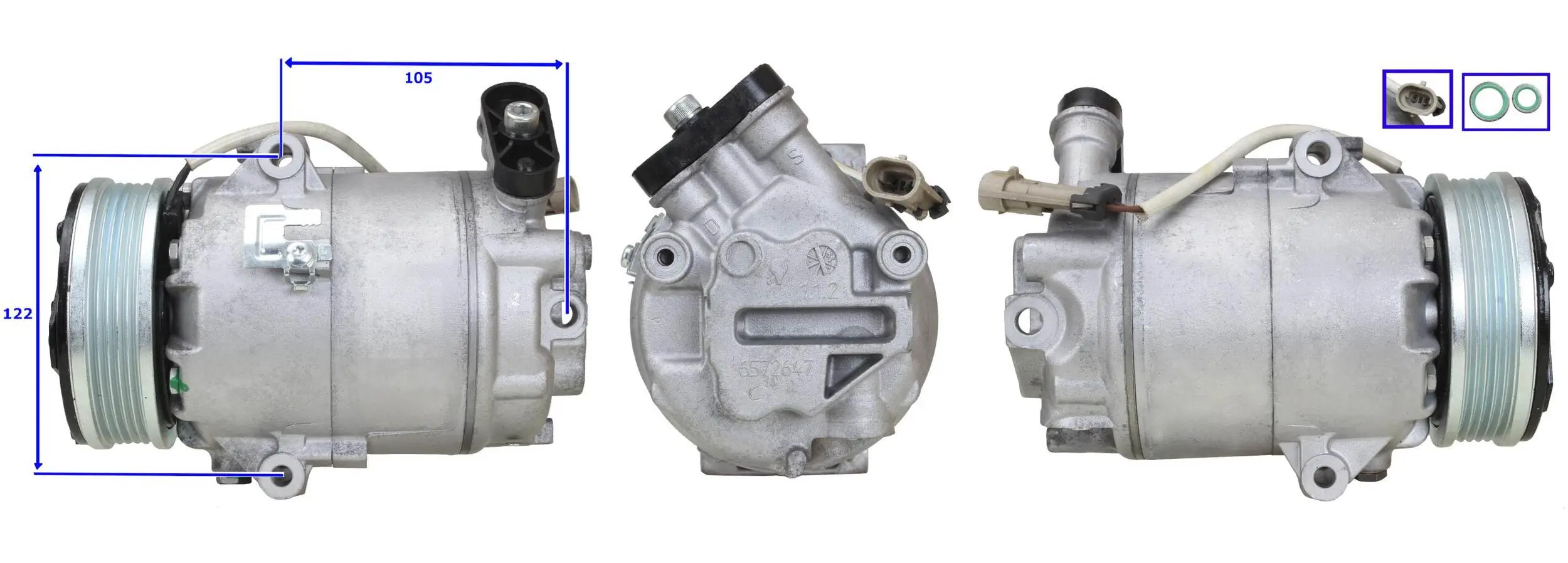 Kompressor, kliimaseade ELSTOCK 51-0418