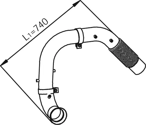 Heitgaasitoru DINEX 54191