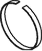 Rõngastihend, heitgaasitoru DINEX 80920