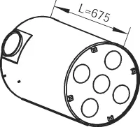 Kesksummuti DINEX 80451