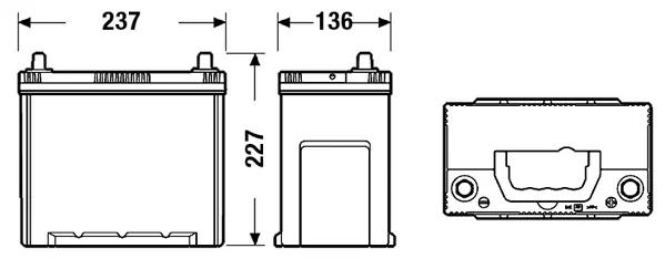 Käivitusaku EXIDE EA456