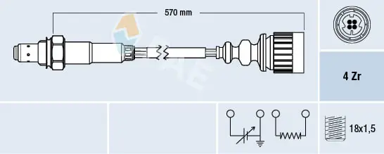 Lambda andur FAE 77173