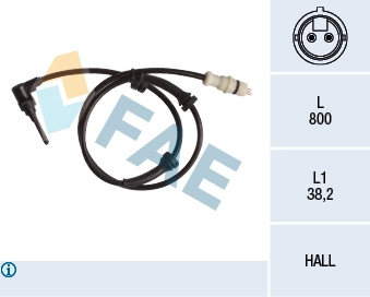 Andur, rattapöörete arv FAE 78243