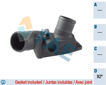 Termostaat, Jahutusvedelik FAE 5323592