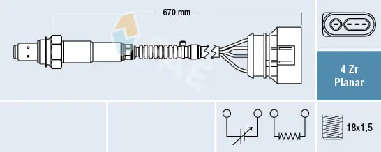 Lambda andur FAE 77302