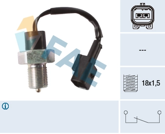 Lüliti, tagurdustuli FAE 41244