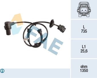 Andur, rattapöörete arv FAE 78148