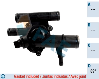Termostaat, Jahutusvedelik FAE 5323889