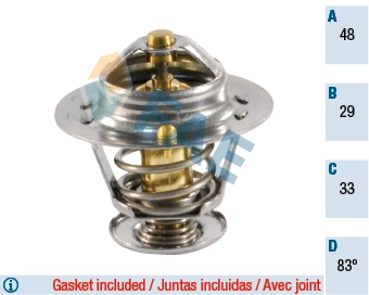 Termostaat, Jahutusvedelik FAE 5304783