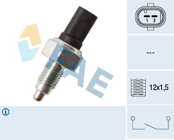 Lüliti, tagurdustuli FAE 40756