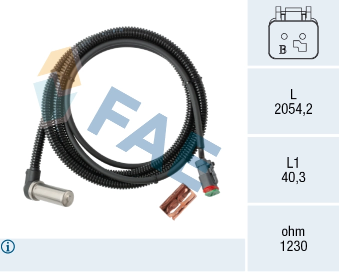 Andur, rattapöörete arv FAE 78683