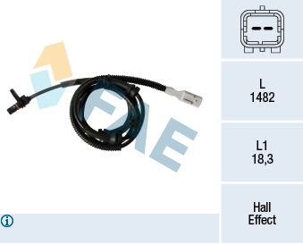 Andur, rattapöörete arv FAE 78308