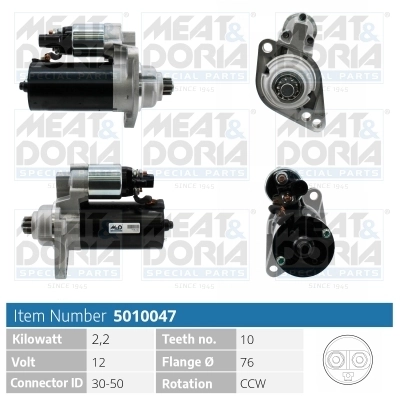 Starter MEAT & DORIA 5010047