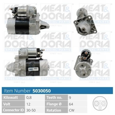 Starter MEAT & DORIA 5030050