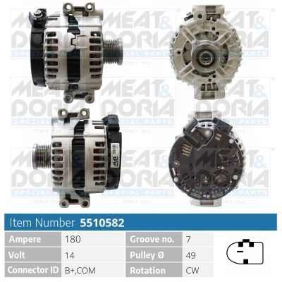 Generaator MEAT & DORIA 5510582