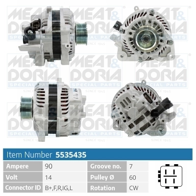 Generaator MEAT & DORIA 5535435