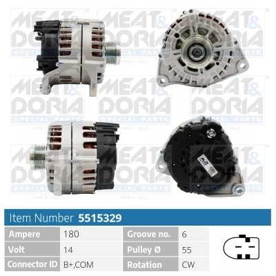 Generaator MEAT & DORIA 5515329