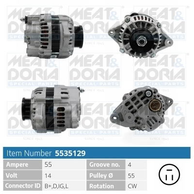 Generaator MEAT & DORIA 5535129