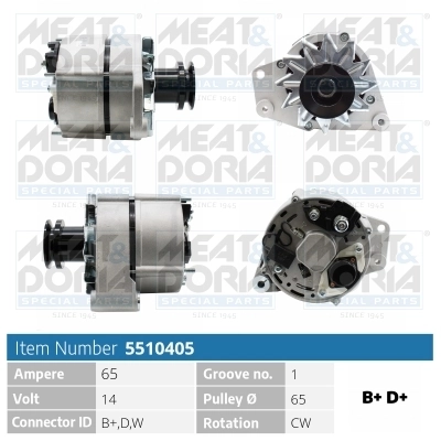 Generaator MEAT & DORIA 5510405