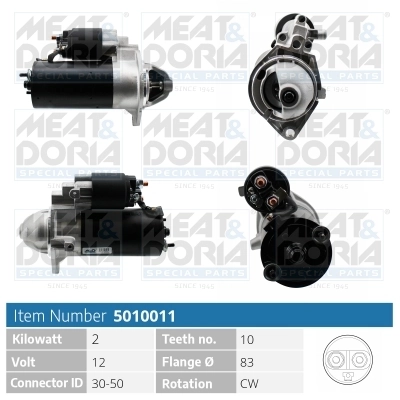 Starter MEAT & DORIA 5010011