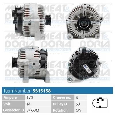 Generaator MEAT & DORIA 5515158