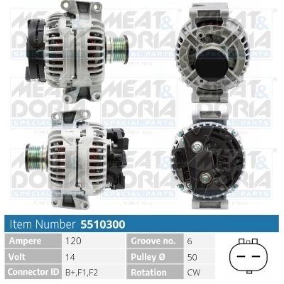 Generaator MEAT & DORIA 5510300