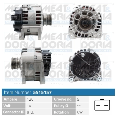 Generaator MEAT & DORIA 5515157